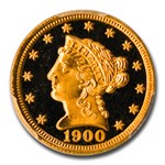 1900 $2.50 Gold Quarter Eagle PR-67 DCAM PCGS CAC