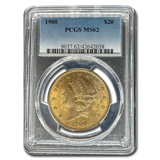 1900 $20 Liberty Gold Double Eagle MS-62 PCGS 1900 $20 Liberty Gold Double Eagle MS-62 PCGS