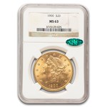 1900 $20 Liberty Gold Double Eagle MS-63 NGC CAC