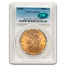 1900 $20 Liberty Gold Double Eagle MS-63 PCGS CAC