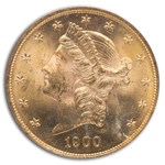 1900 $20 Liberty Gold Double Eagle MS-63 PCGS