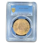 1900 $20 Liberty Gold Double Eagle MS-64 PCGS