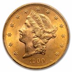 1900 $20 Liberty Gold Double Eagle MS-65+ PCGS