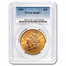 1900 $20 Liberty Gold Double Eagle MS-65+ PCGS