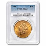 1900 $20 Liberty Gold Double Eagle MS-65+ PCGS