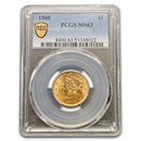 1900 $5 Liberty Gold Half Eagle MS-63 PCGS