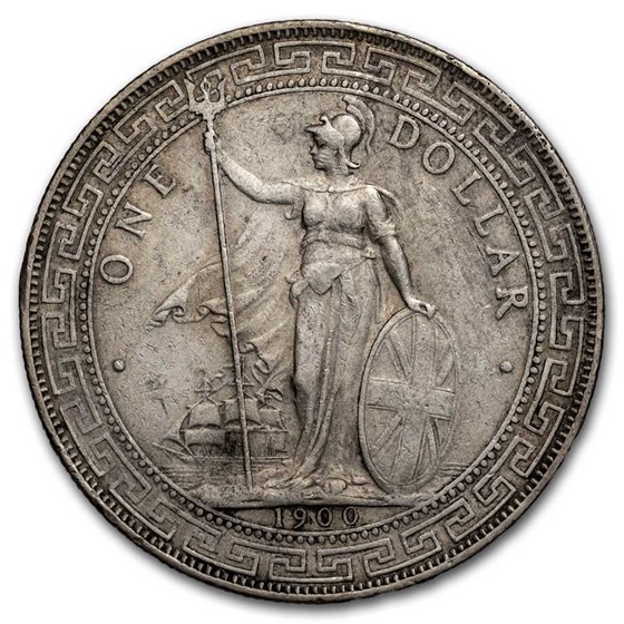 1900-B Great Britain Silver Trade Dollar XF 1900-B Great Britain Silver Trade Dollar XF