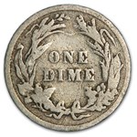 1900 Barber Dime Good/VG