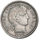 1900 Barber Dime XF