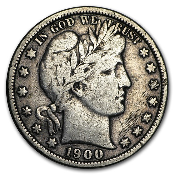 1900 Barber Half Dollar Fine 1900 Barber Half Dollar Fine