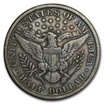 1900 Barber Half Dollar VF