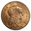 1900 French Third Republic Bronze 5 Centimes BU (Red)