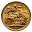 1900 Great Britain Gold Sovereign Victoria Veil Head AU-58 PCGS