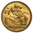 1900 Great Britain Gold Sovereign Victoria Veil Head AU