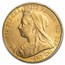 1900 Great Britain Gold Sovereign Victoria Veil Head MS-62 PCGS