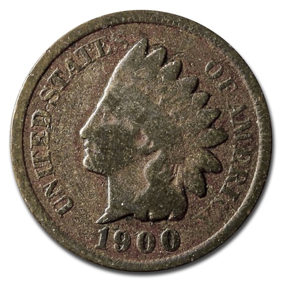1900 Indian Head Cent Good+ 1900 Indian Head Cent Good+