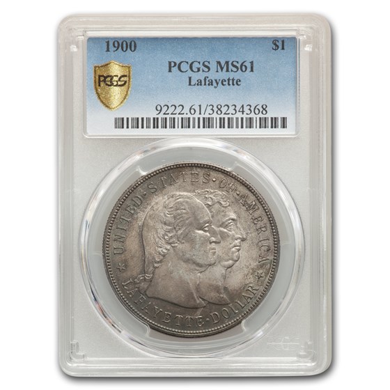 1900 Lafayette Dollar MS-61 PCGS 1900 Lafayette Dollar MS-61 PCGS