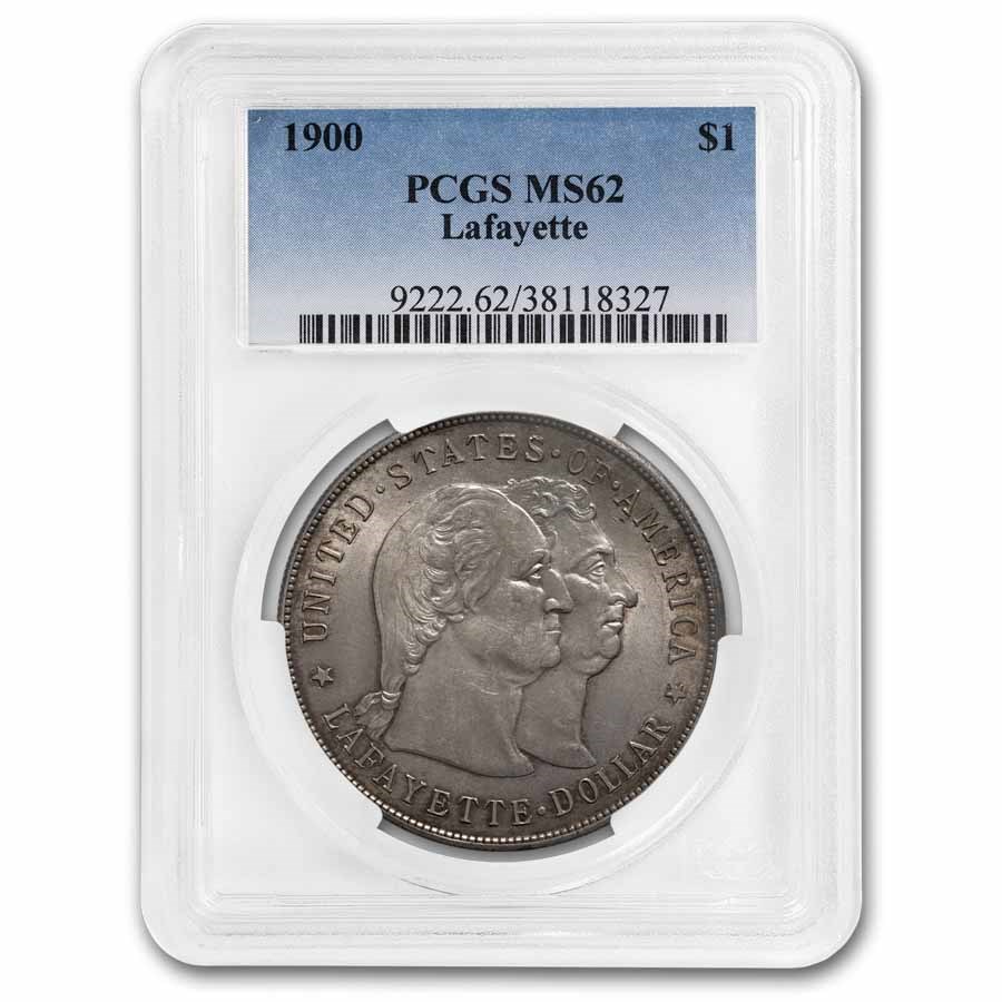1900 Lafayette Dollar MS-62 PCGS