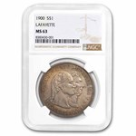 1900 Lafayette Dollar MS-63 NGC