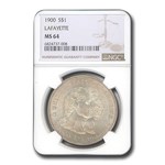 1900 Lafayette Dollar MS-64 NGC