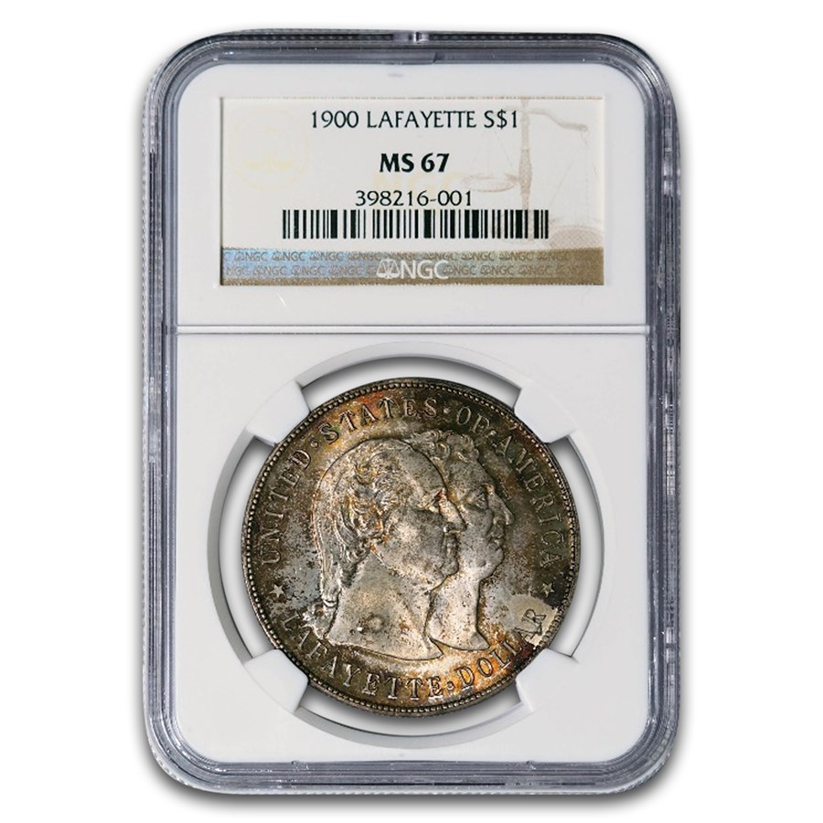1900 Lafayette Dollar MS-67 NGC
