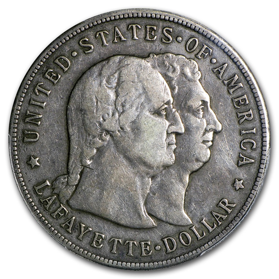 1900 Lafayette Silver Dollar Commem VF