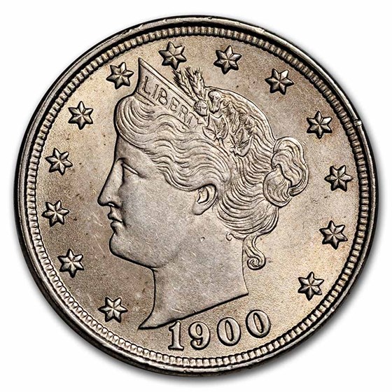 1900 Liberty Head V Nickel BU 1900 Liberty Head V Nickel BU