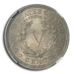 1900 Liberty Head V Nickel MS-64 NGC CAC