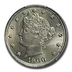 1900 Liberty Head V Nickel MS-65 PCGS