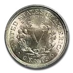 1900 Liberty Head V Nickel MS-65 PCGS