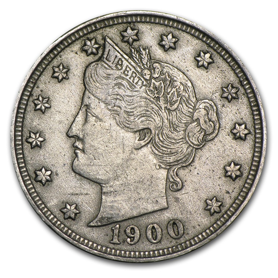 1900 Liberty Head V Nickel XF