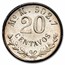 1900-Mo Mexico Silver 20 Centavos MS-63 PCGS