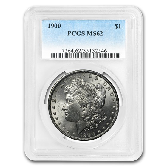1900 Morgan Dollar MS-62 PCGS 1900 Morgan Dollar MS-62 PCGS