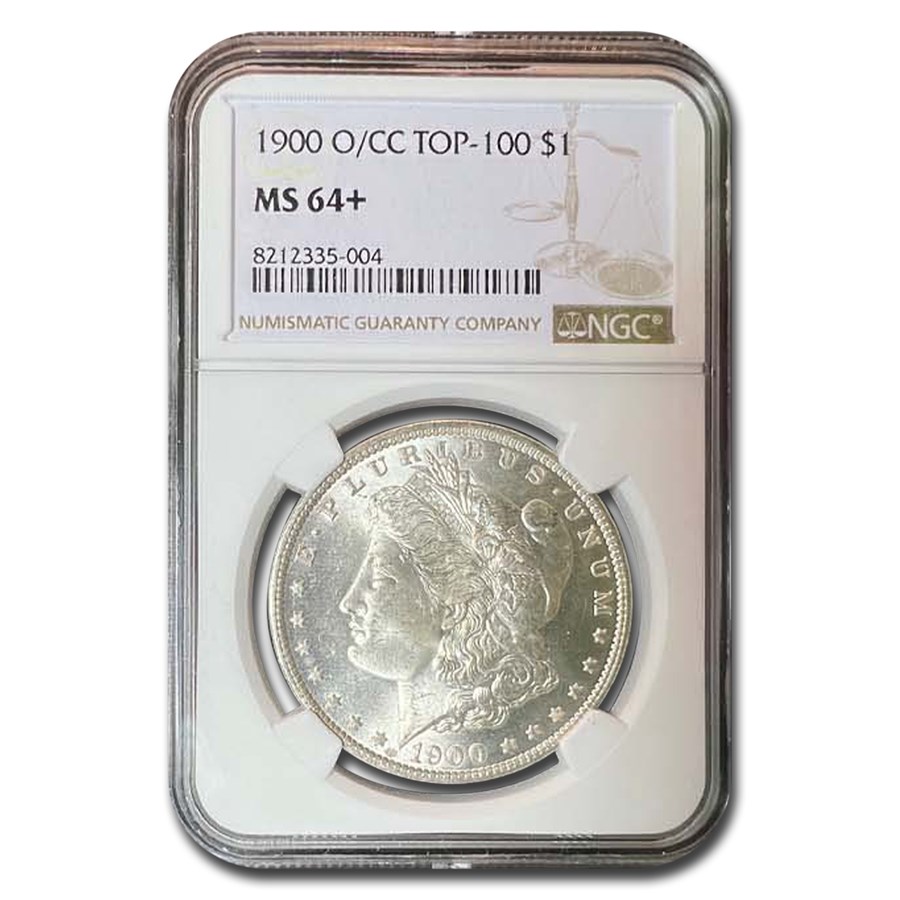 1900 Morgan Dollar MS-64+ NGC