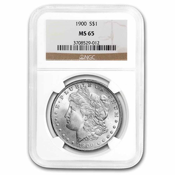 1900 Morgan Dollar MS-65 NGC