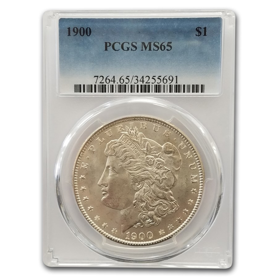 1900 Morgan Dollar MS-65 PCGS