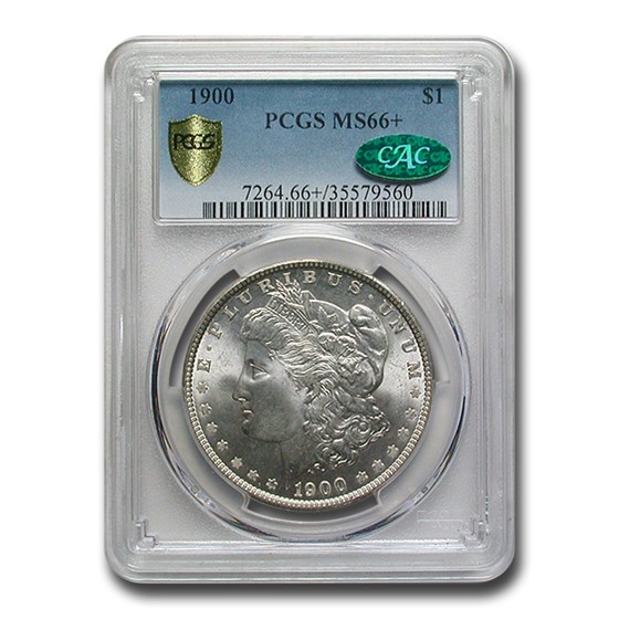 1900 Morgan Dollar MS-66+ PCGS CAC 1900 Morgan Dollar MS-66+ PCGS CAC