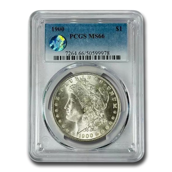 1900 Morgan Dollar MS-66 PCGS 1900 Morgan Dollar MS-66 PCGS