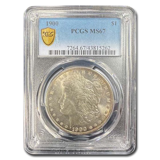 1900 Morgan Dollar MS-67 PCGS 1900 Morgan Dollar MS-67 PCGS
