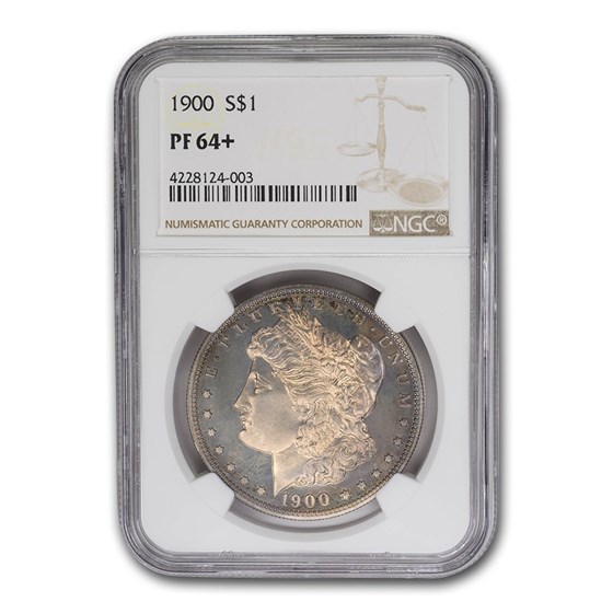 1900 Morgan Dollar PF-64+ NGC 1900 Morgan Dollar PF-64+ NGC