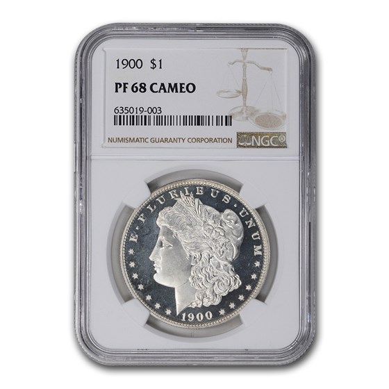 1900 Morgan Dollar PF-68 Cameo NGC 1900 Morgan Dollar PF-68 Cameo NGC