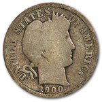 1900-O Barber Dime Good