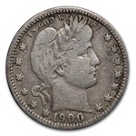 1900-O Barber Quarter Fine