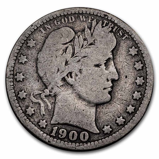 1900-O Barber Quarter VG 1900-O Barber Quarter VG