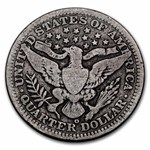 1900-O Barber Quarter VG