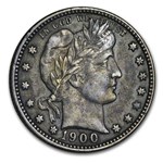 1900-O Barber Quarter XF