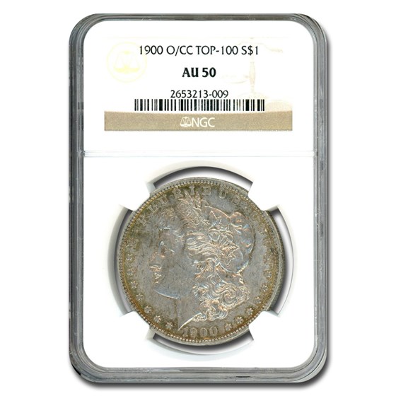 1900-O/CC Morgan Dollar AU-50 NGC 1900-O/CC Morgan Dollar AU-50 NGC