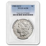 1900-O/CC Morgan Dollar AU-50 PCGS