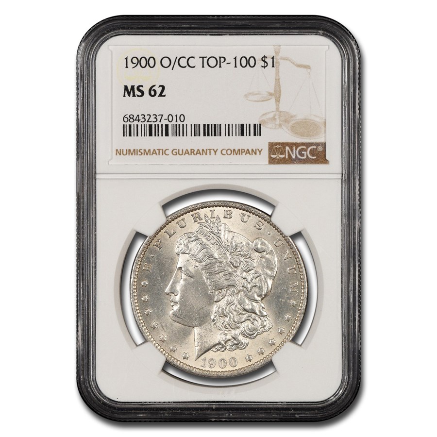 1900-O/CC Morgan Dollar MS-62 NGC