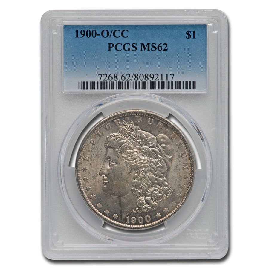 1900-O/CC Morgan Dollar MS-62 PCGS